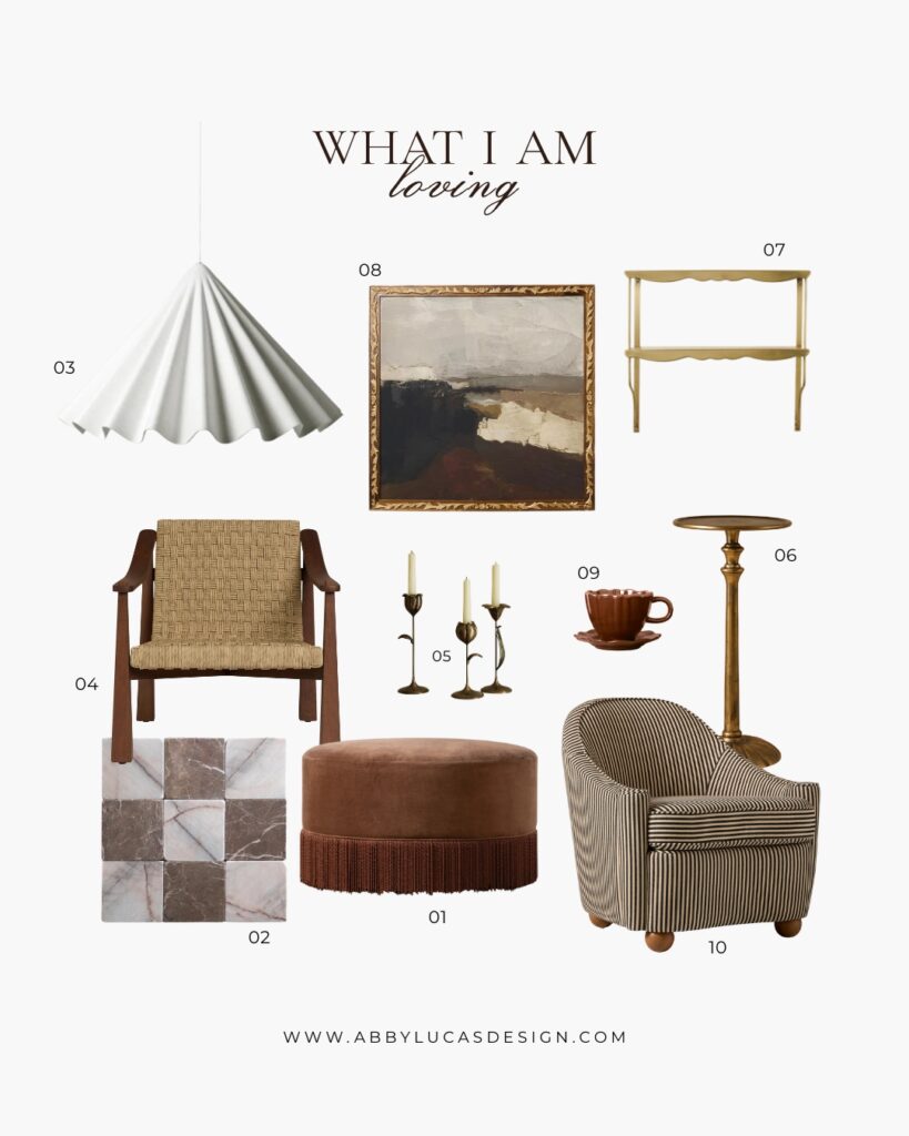 fall home and decor pieces